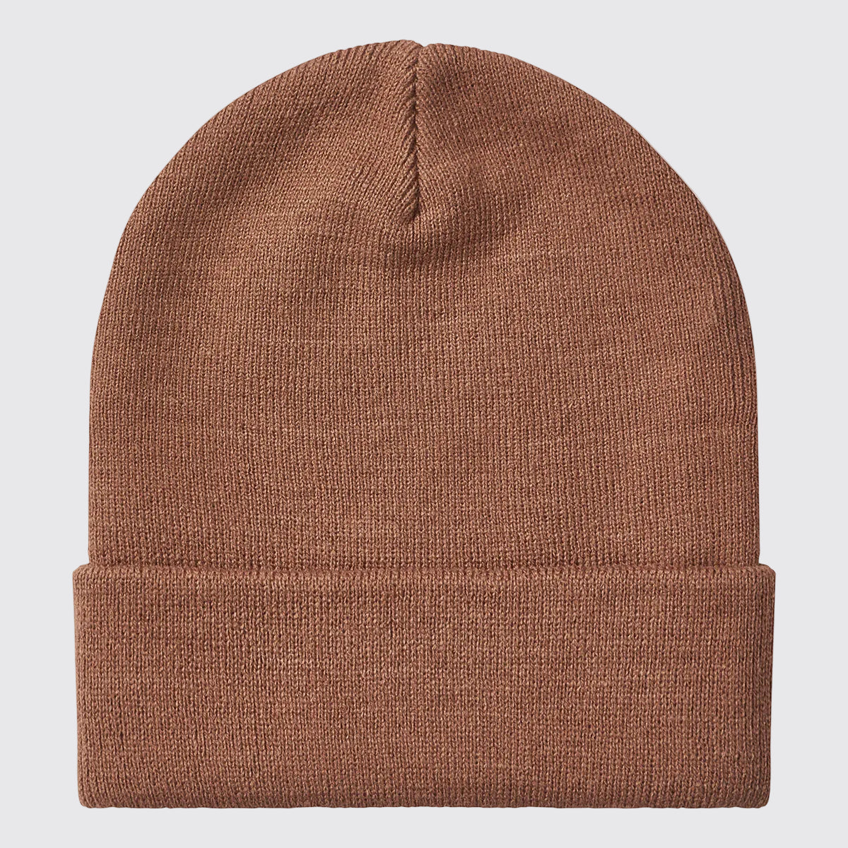 Heritage Fine Knit Beanie - Nutmeg
