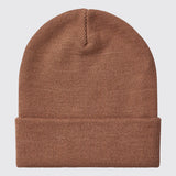 Heritage Fine Knit Beanie - Nutmeg