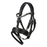 HKM Leather Bridle -Hobby Horsing- #colour_black