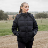 EQUIDRY Women's Talia Waterproof Puffer Jacket #colour_black