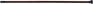 Woof Wear Show Cane #colour_chocolate