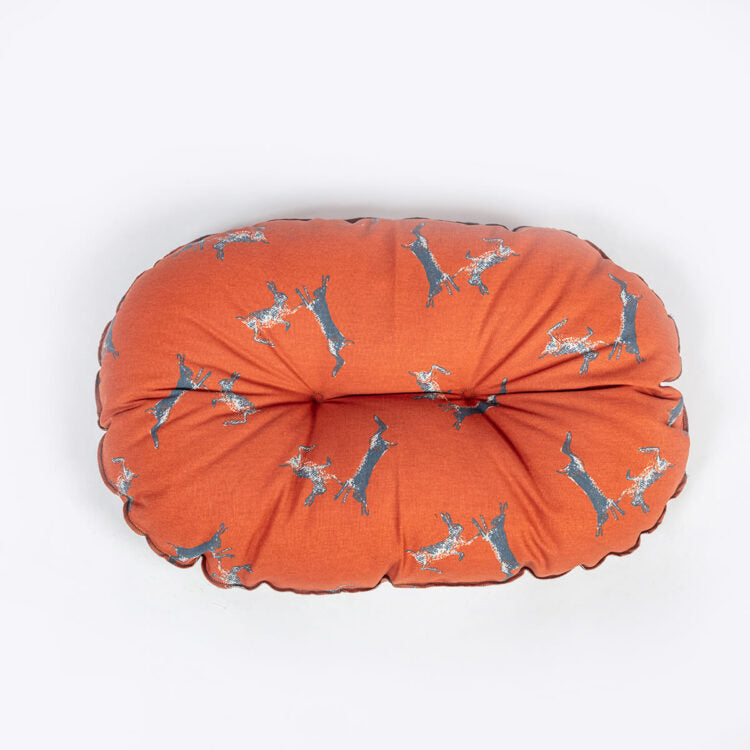 Danish Design Woodland Hare Deep Filled Quilted Mattress #colour_orange