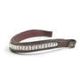 Whitaker Chunky Crystal Browband #colour_havana-silver