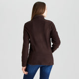 Women's Brenna Fleece Jacket - Deep Bark