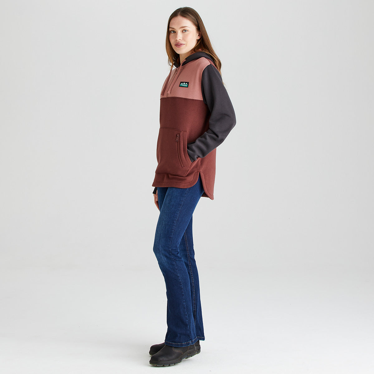 Women's Tribe Hoodie - Oxblood
