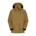 Ridgeline Womens Monsoon Classic Jacket #colour_teak