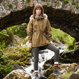 Ridgeline Womens Monsoon Nordic Smock #colour_teak