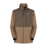 Ridgeline Womens Hybrid Jacket #colour_bark-light-bark