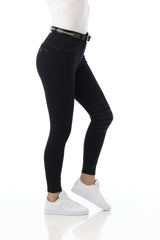 Equitheme Ladies Safir Breeches #colour_black-blue