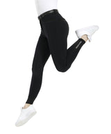 Equitheme Ladies Safir Silicone Full Seat Breeches #colour_navy-black