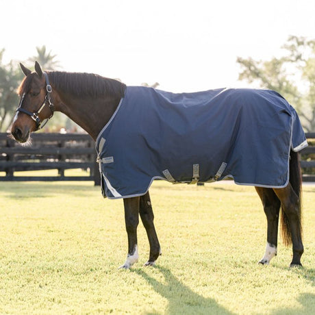 Horseware Ireland Rhino 0g Turnout Rug #colour_navy-titanium-grey-classic-blue