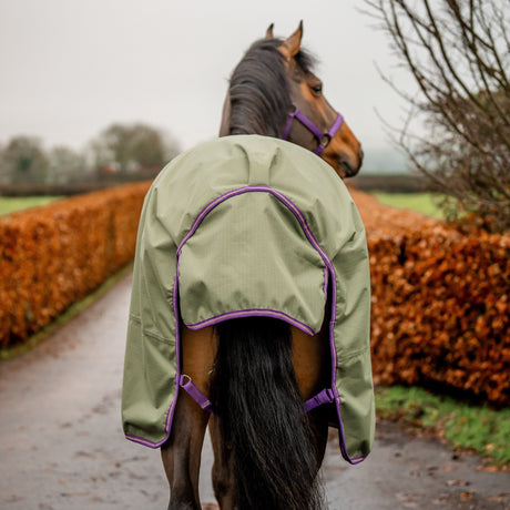 Horseware Ireland Amigo Hero Ripstop Lite 0g #colour_bramble-winterberry-taupe