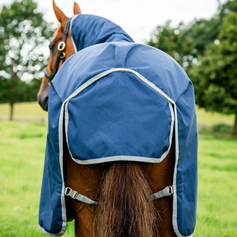 Horseware Ireland Amigo Ripstop 900D 100g Walker Rug #colour_navy-titanium grey