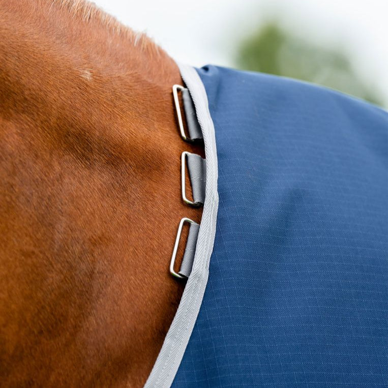 Horseware Ireland Amigo Ripstop 900D 100g Walker Rug #colour_navy-titanium grey