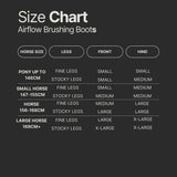 Stubben Airflow Fleece Lined Brushing Boots