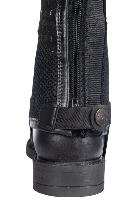 HKM Children's Half Chaps -Lara- #colour_black