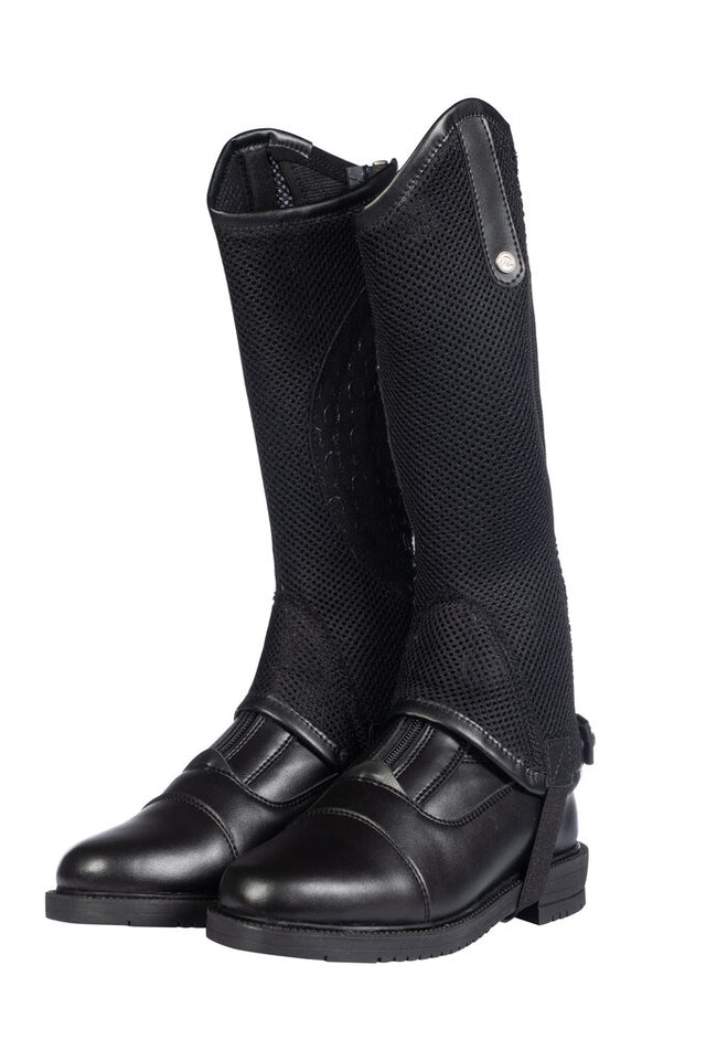 HKM Children's Half Chaps -Lara- #colour_black