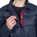 HKM Quilted Unisex Jacket -Derby #colour_deep-blue