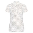 Imperial Riding Women's Roxy AOP Tech Top #colour_white-grey
