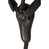 Stubben Pro-Jump Breastplate Closed Martingale Fork #colour_black