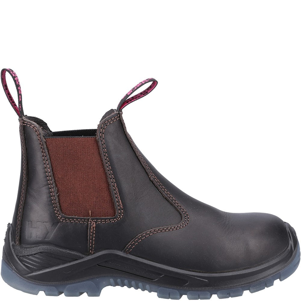 Hard Yakka Women Banjo Elastic Gusset Safety Boot