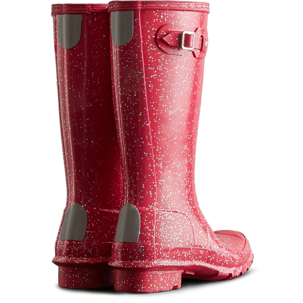Hunter Kid Big Kids Giant Glitter Wellington Boots