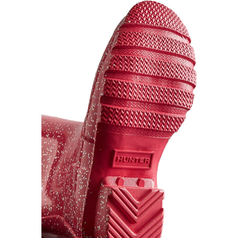 Hunter Kid Big Kids Giant Glitter Wellington Boots