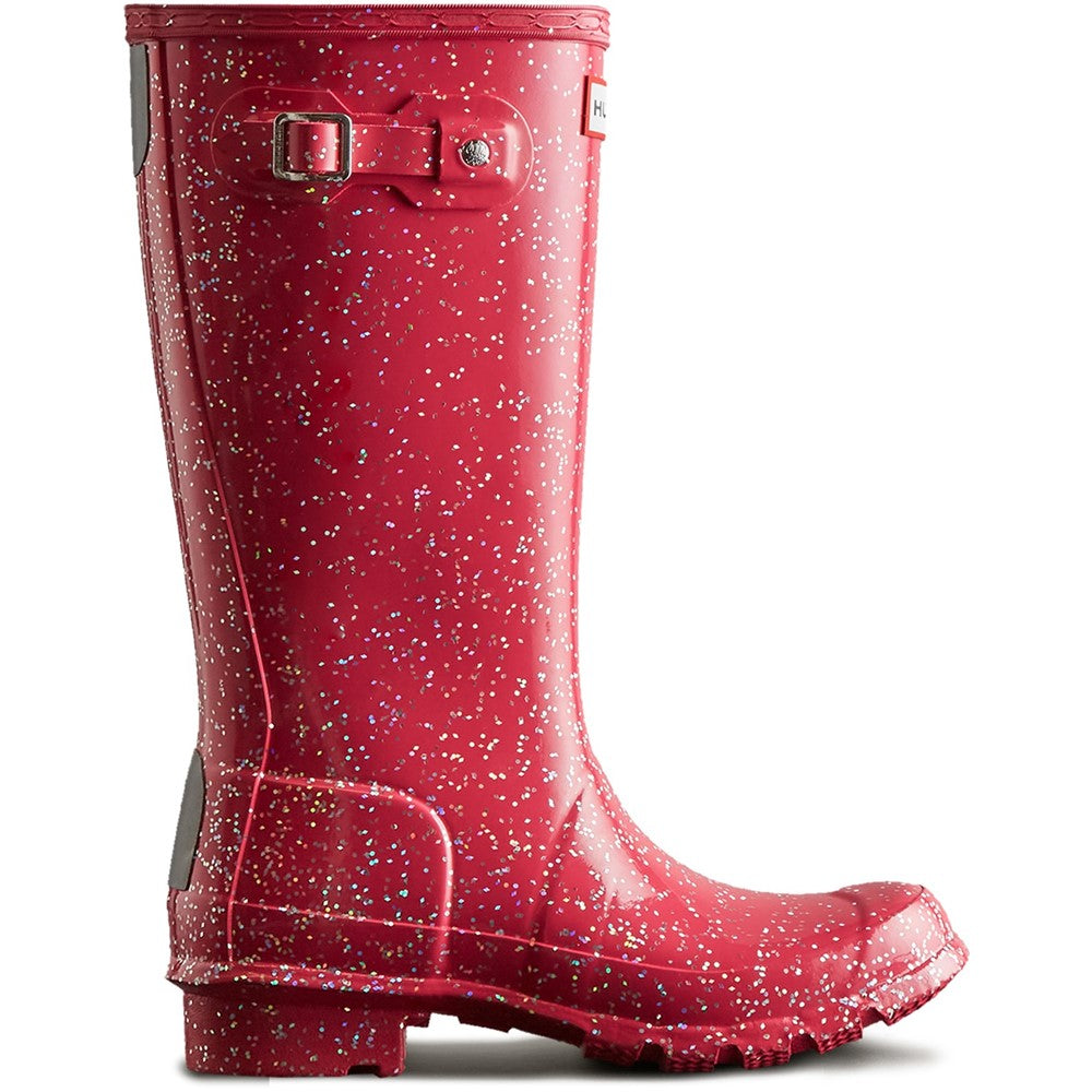 Hunter Kid Big Kids Giant Glitter Wellington Boots