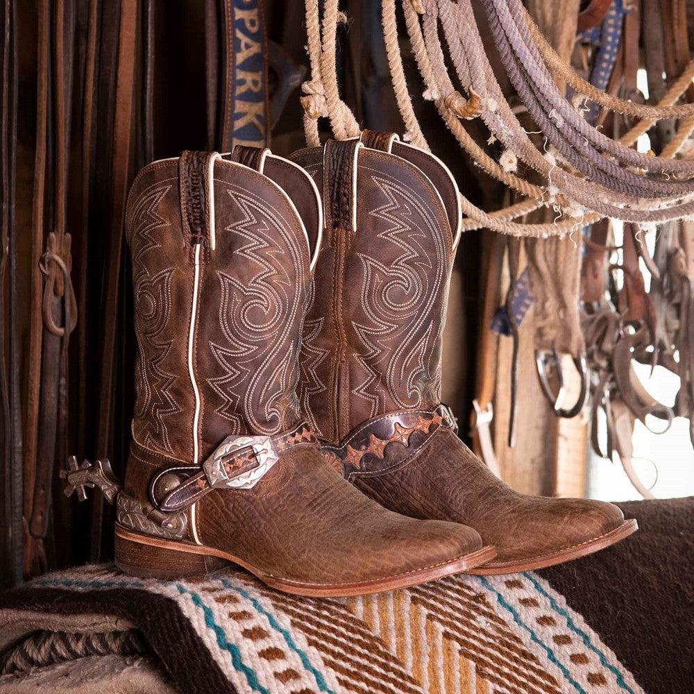 Durango Men Arena Pro Worn Saddle Western Boot Mens Boots