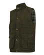 Hoggs of Fife Glenbervie Quilted Gilet #colour_loden