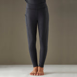 Toggi Define Children's Knitted Riding Tights #colour_black