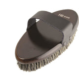 HySHINE Deluxe Body Brush with Horse Hair Mixed with Pig Bristles