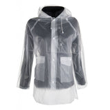 Veste de pluie transparente pour enfants HKM