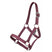 HKM Head Collar for Mini-Shetty #colour_wine-red