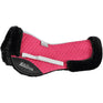 Shires Performance Suede Half Pad #colour_raspberry