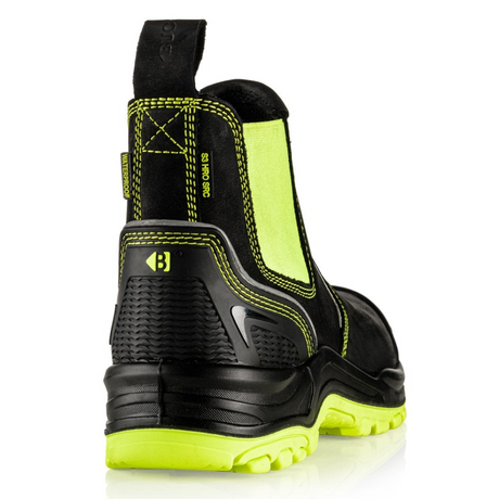 Buckbootz Buckz Viz Safety Dealer Boot #colour_yellow-black