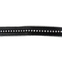 HKM Halfter- und Führstrick-Set -Crystal- Weich gepolstert