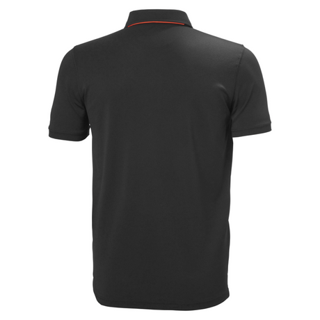 Helly Hansen Workwear Kensington Tech Polo #colour_black