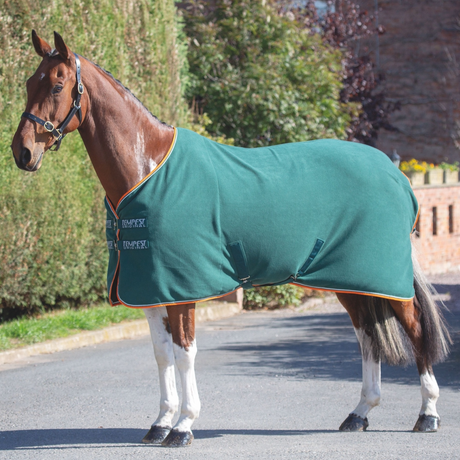 Shires Tempest Original Fleece Rug #colour_green