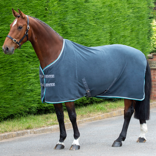 Shires Tempest Original Fleece Rug #colour_grey