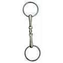HKM Trense und Raute mit losem Ring und Edelstahl, 18 mm