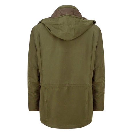 Hoggs of Fife Kincraig Men's Waterproof Field Jacket #colour_olive-green