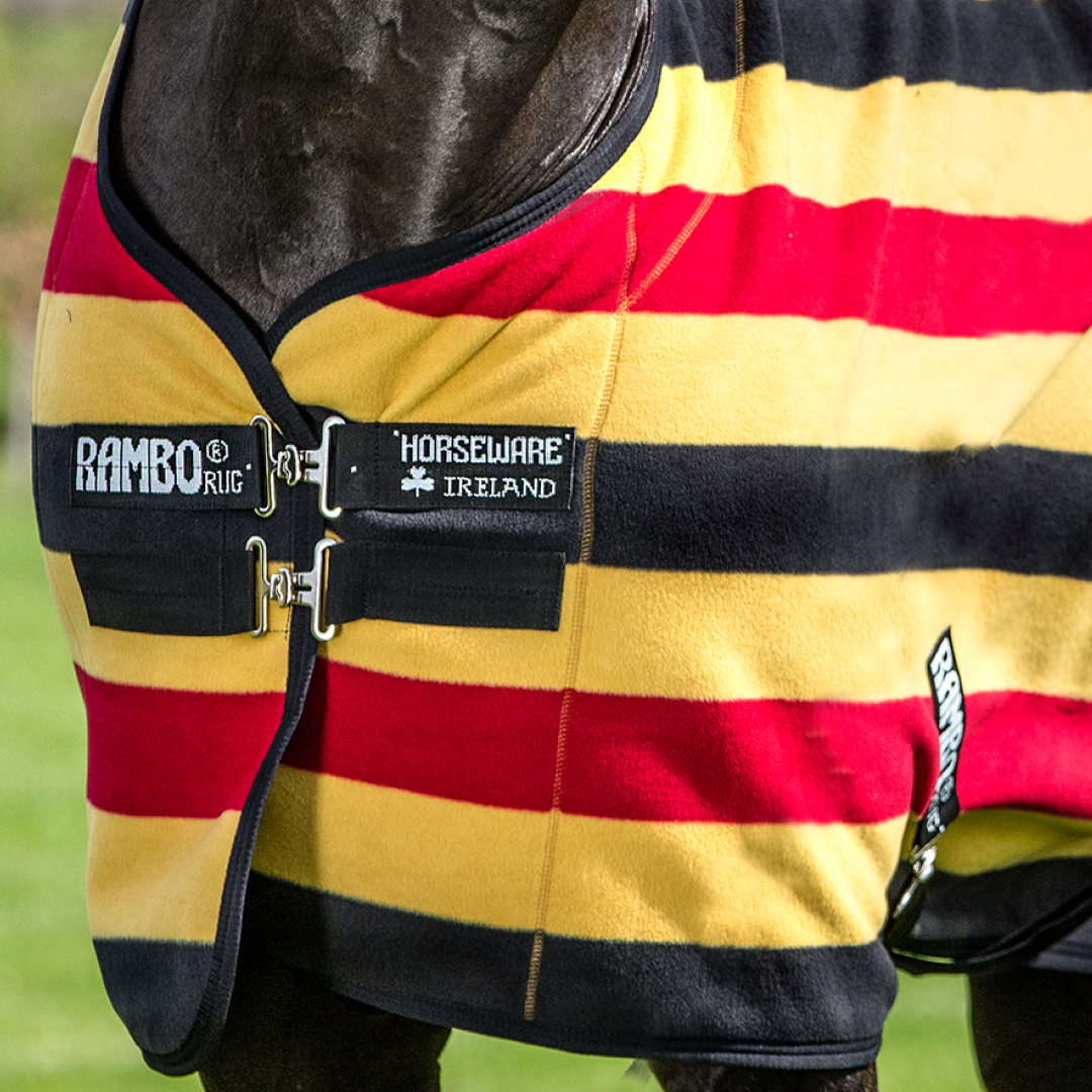 Horseware Ireland Rambo Deluxe Fleece #colour_witney-gold
