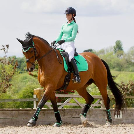 Woof Wear Performance Ladies Riding Shirt #colour_mint