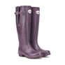 Rockfish Damen-Gummistiefel mit Neoprenfutter, hoch, verstellbar, matt