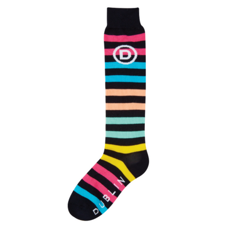 Dublin Single Pack Socks #colour_rainbow-stripes