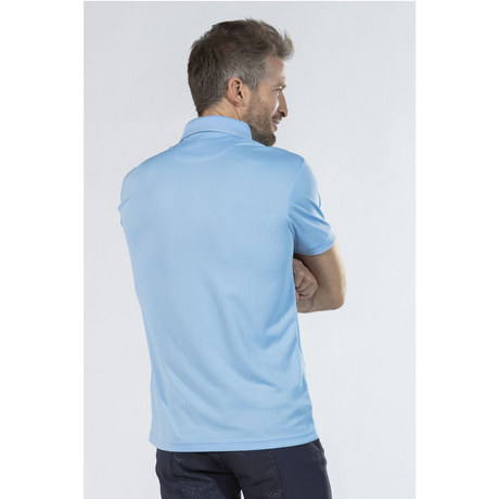 HKM Classico Men's Polo Shirt #colour_light-blue