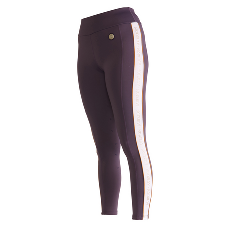 Shires Aubrion Ladies Team Shield Riding Tights #colour_grey