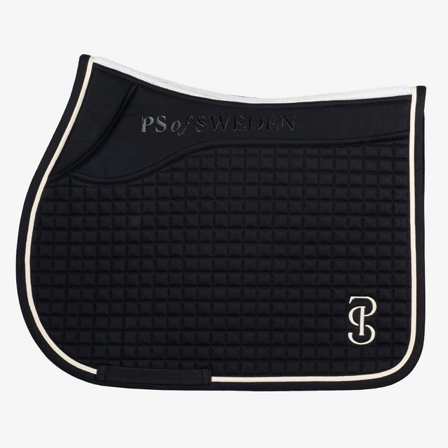 PS of Sweden Elite Jump Saddle Pad #colour_black