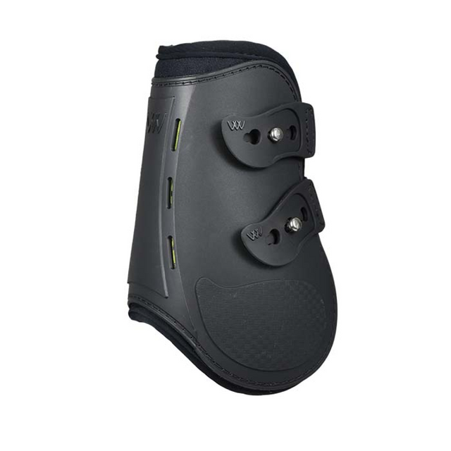 Woof Wear Vision Fetlock Boot #colour_black-lime